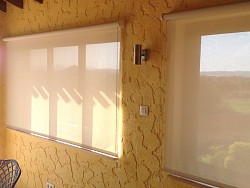 Vision roller blinds